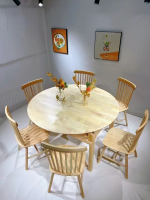 Wholesale Nordic Cross-Leg Dining Table - Modern, Durable, and Versatile