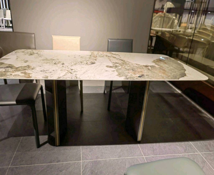 Luxury Minimalist Stainless Steel Table Legs for Modern Homes