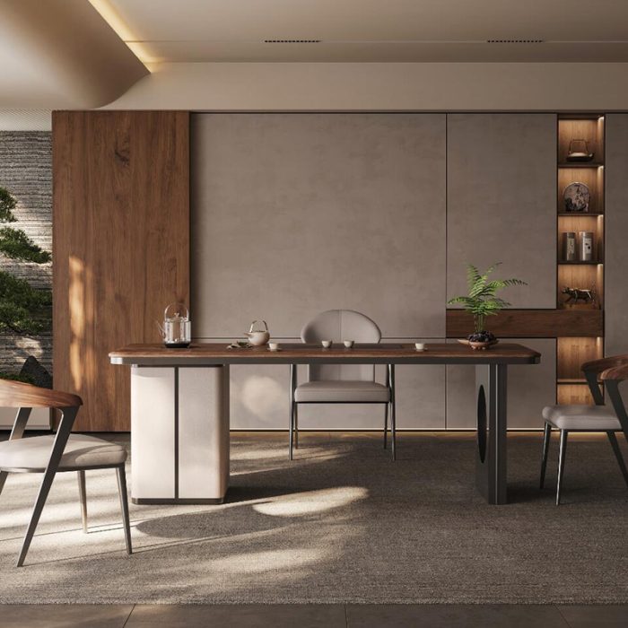 Solid wood coffee tables provide a touch of sophistication to any room.