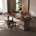 Solid wood coffee tables provide a touch of sophistication to any room.