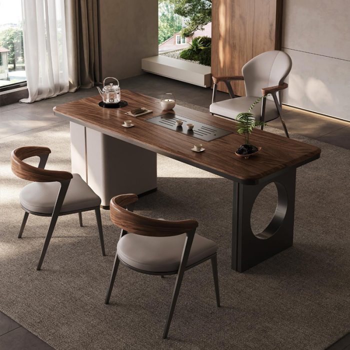 Solid wood coffee tables provide a touch of sophistication to any room.