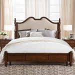 American style solid wood bed