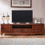 Solid Wood TV Cabinet