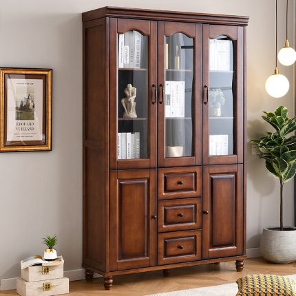 American retro bookcase