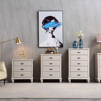 Solid wood storage cabinet