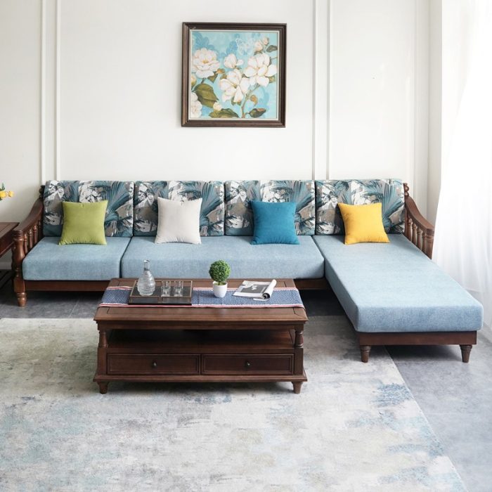 American retro sofa