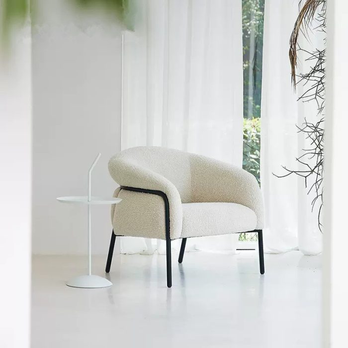 Light luxury leisure single sofa chair modern simple