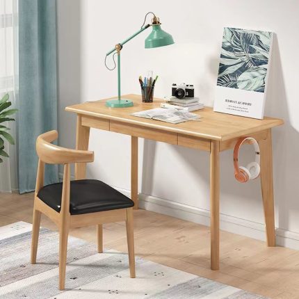 Eco-Friendly Solid Wood Office Desk