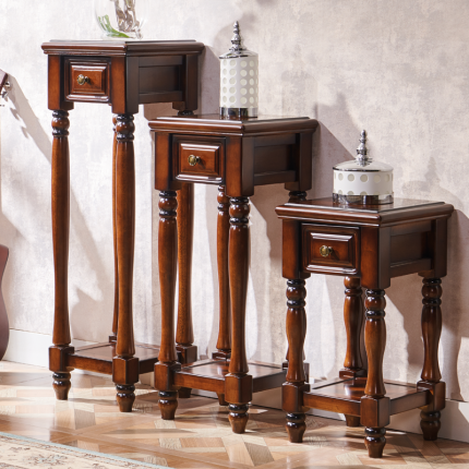 Solid wood storage cabinet