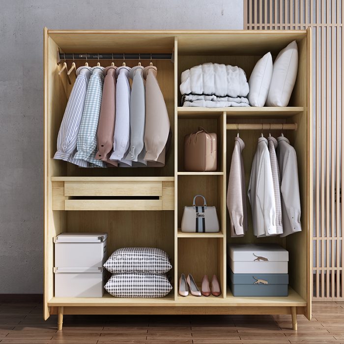 Sliding wardrobe