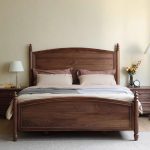 European Solid Wood Light Luxury Double Beds – Elegant Bedroom Furniture for Wholesale