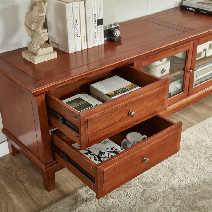 Solid Wood TV Cabinet