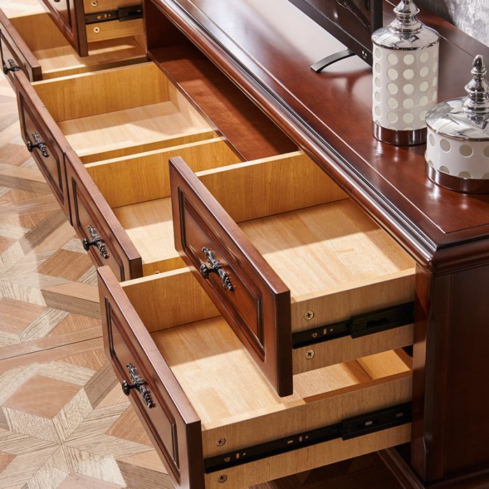 Solid Wood TV Cabinet