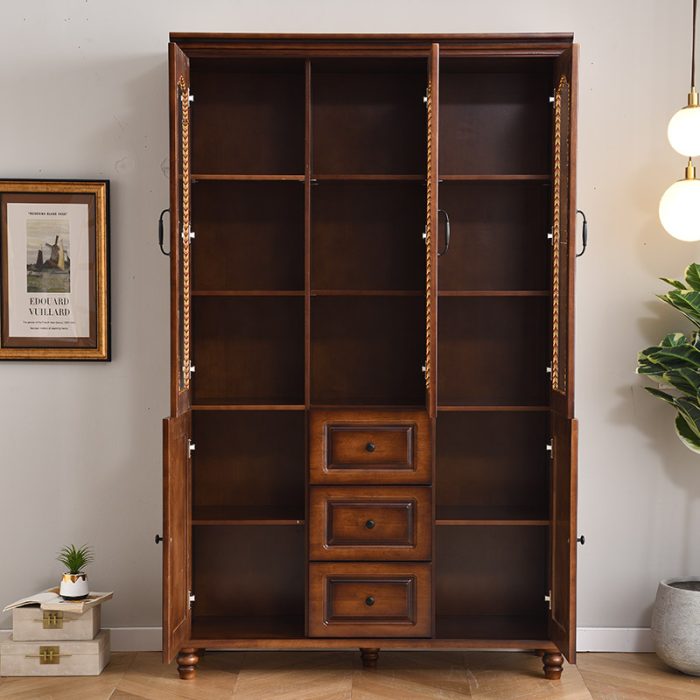 American retro bookcase