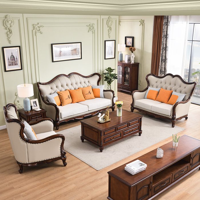 American retro sofa