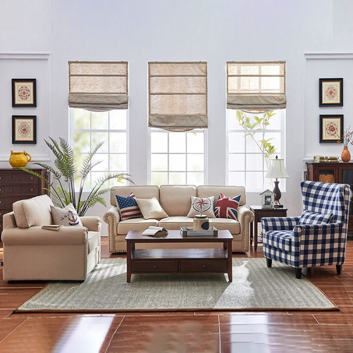 American retro sofa