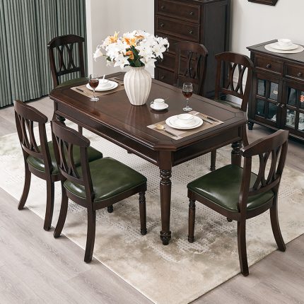American retro dining table
