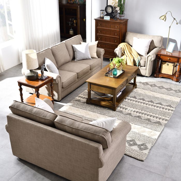 American retro sofa