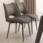 Minimalist home high-end leather chair