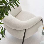 Light luxury leisure single sofa chair modern simple