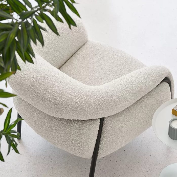 Light luxury leisure single sofa chair modern simple