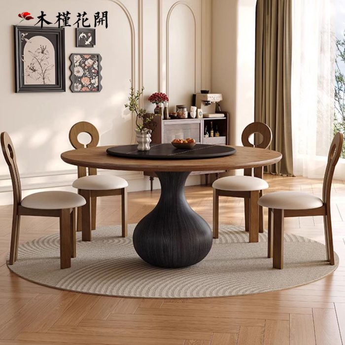 Customizable Mid-Century Solid Wood Dining Tables – Bulk Orders for US Dealers