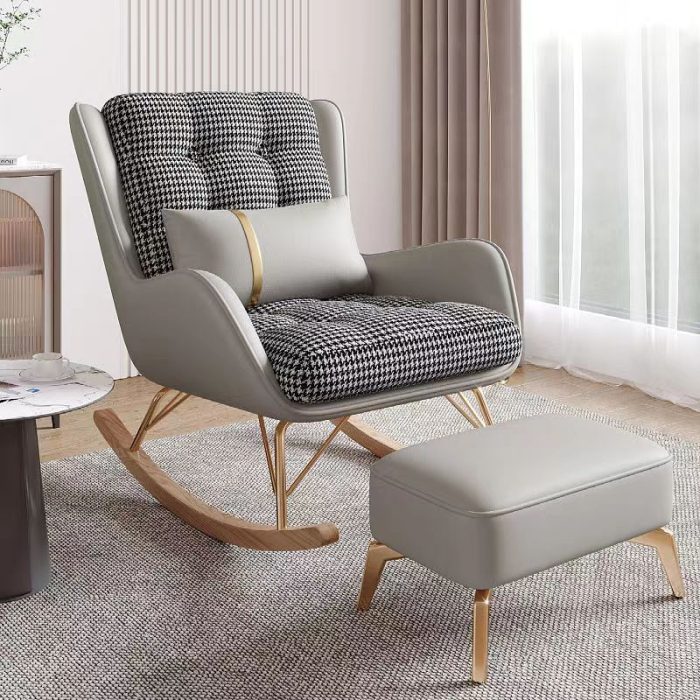 Comfortable Reclining Rocking Chair – Lazy Lounge Chair for Adults