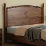 European Solid Wood Light Luxury Double Beds – Elegant Bedroom Furniture for Wholesale
