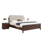Simple solid wood bed