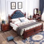 European Solid Wood Light Luxury Double Beds – Bulk Discounts for US Retailers