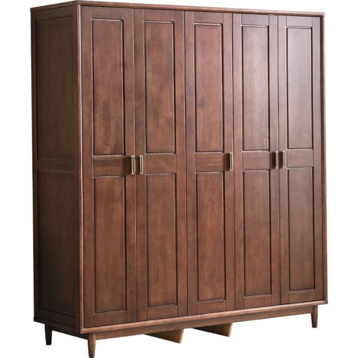 Three to six door wardrobe