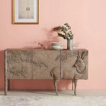 Modern Minimalist Nordic Style Solid Wood Elk Cabinet