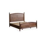 European Solid Wood Light Luxury Double Beds – Elegant Bedroom Furniture for Wholesale