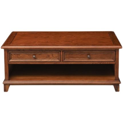 Solid wood coffee table