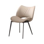 Minimalist home high-end leather chair