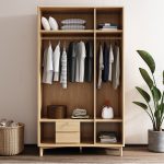 Two to six door wardrobe