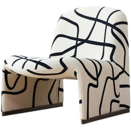 Single sofa leisure chair modern simple creative hill design