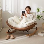 Penguin Rocking Chair – Adult Single Lazy Sofa for Home Relaxation
