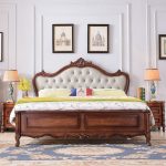 Wholesale European Solid Wood Light Luxury Double Beds – Timeless & Versatile