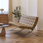 Barcelona Chair Retro Modern Single Sofa