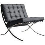 Barcelona Chair Retro Modern Single Sofa