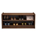 Solid Wood Shoe Bench
