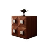 Modern Minimalist Nordic Style Solid Wood Modular Scarpa Cabinet