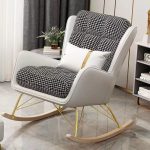 Comfortable Reclining Rocking Chair – Lazy Lounge Chair for Adults