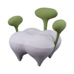 Magic Balloon Single Chair with Shaped Foam