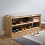 Solid Wood Shoe Bench