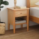 Scandi-Inspired Red Oak Nightstand
