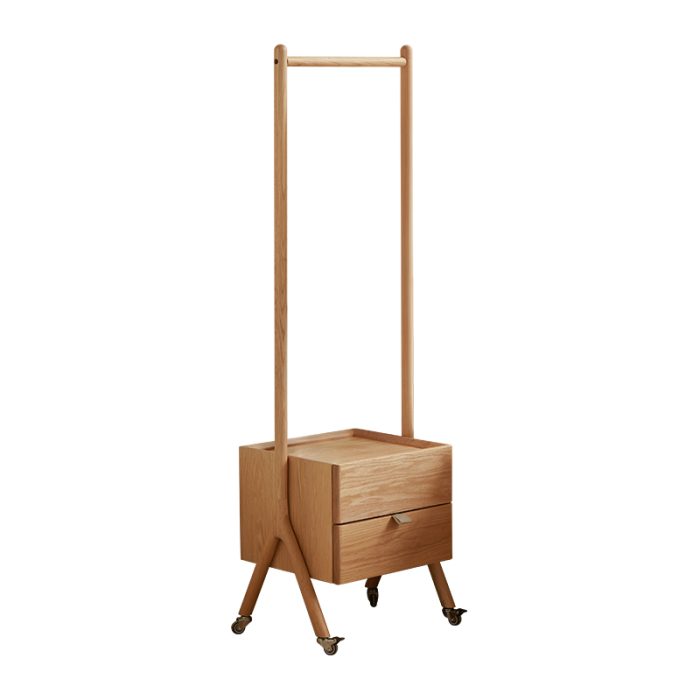 Contemporary Red Oak Coat Rack - Bulk Orders Welcome