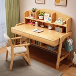 Adjustable Height Scandinavian Desk for Home Offices and Workspaces