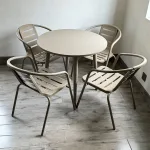 Elevate your outdoor dining experience with elegance and functionality.